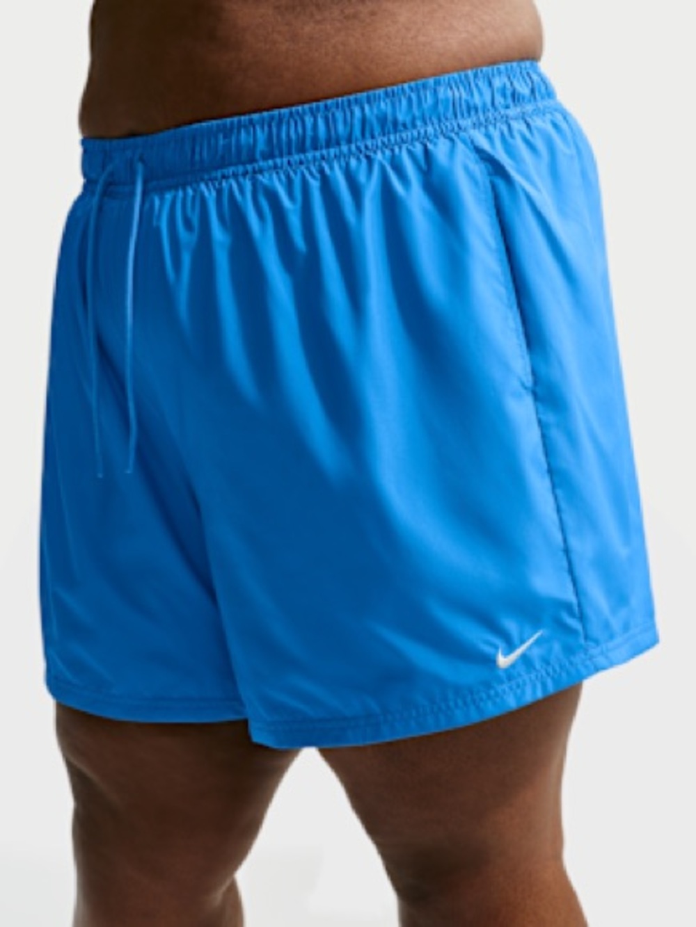 Nike Men’s Bright Blue Athletic Shorts with Drawcord